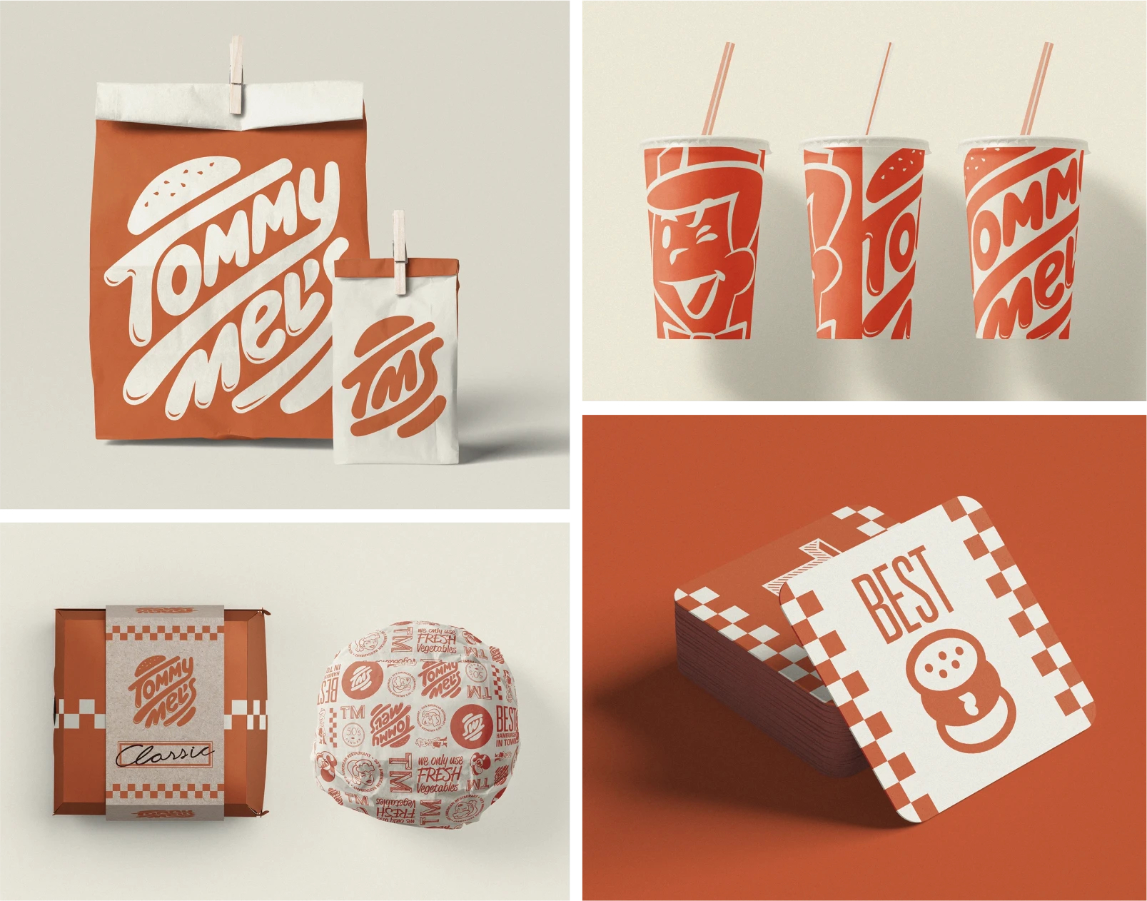 tommy mel's packaging