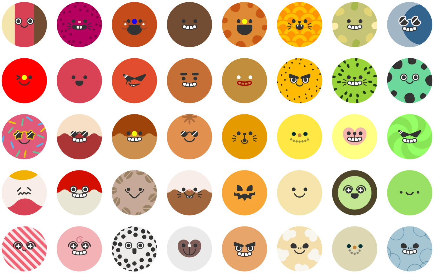 Ice Cream Disaster's different scoop flavours